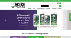 Desktop Screenshot of nex-techwireless.com